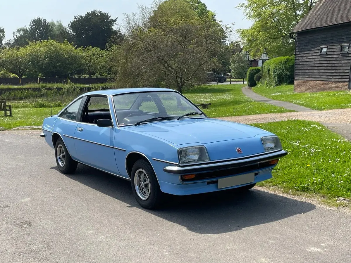Blue car
