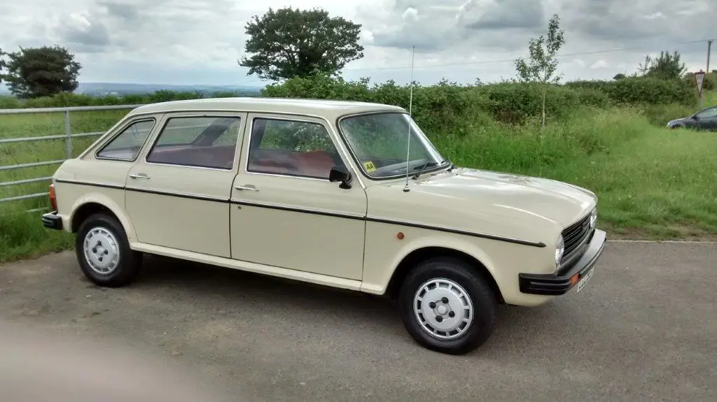 Cream car