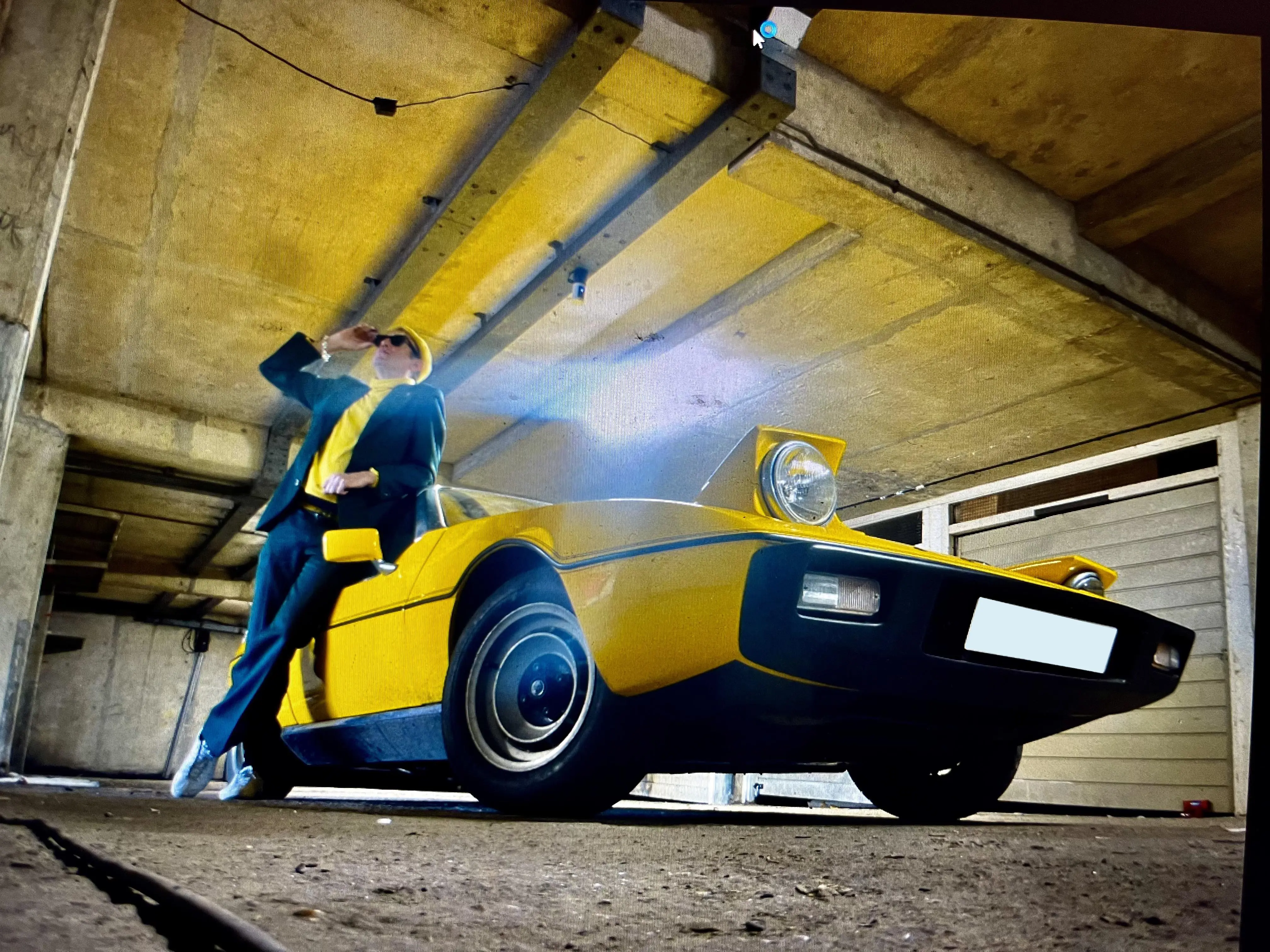 Yellow car