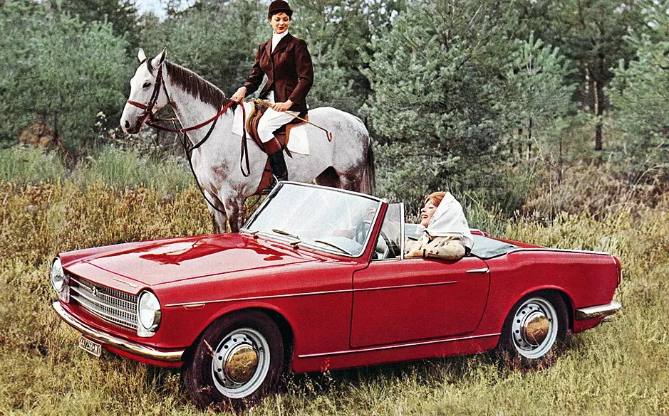 Red car
