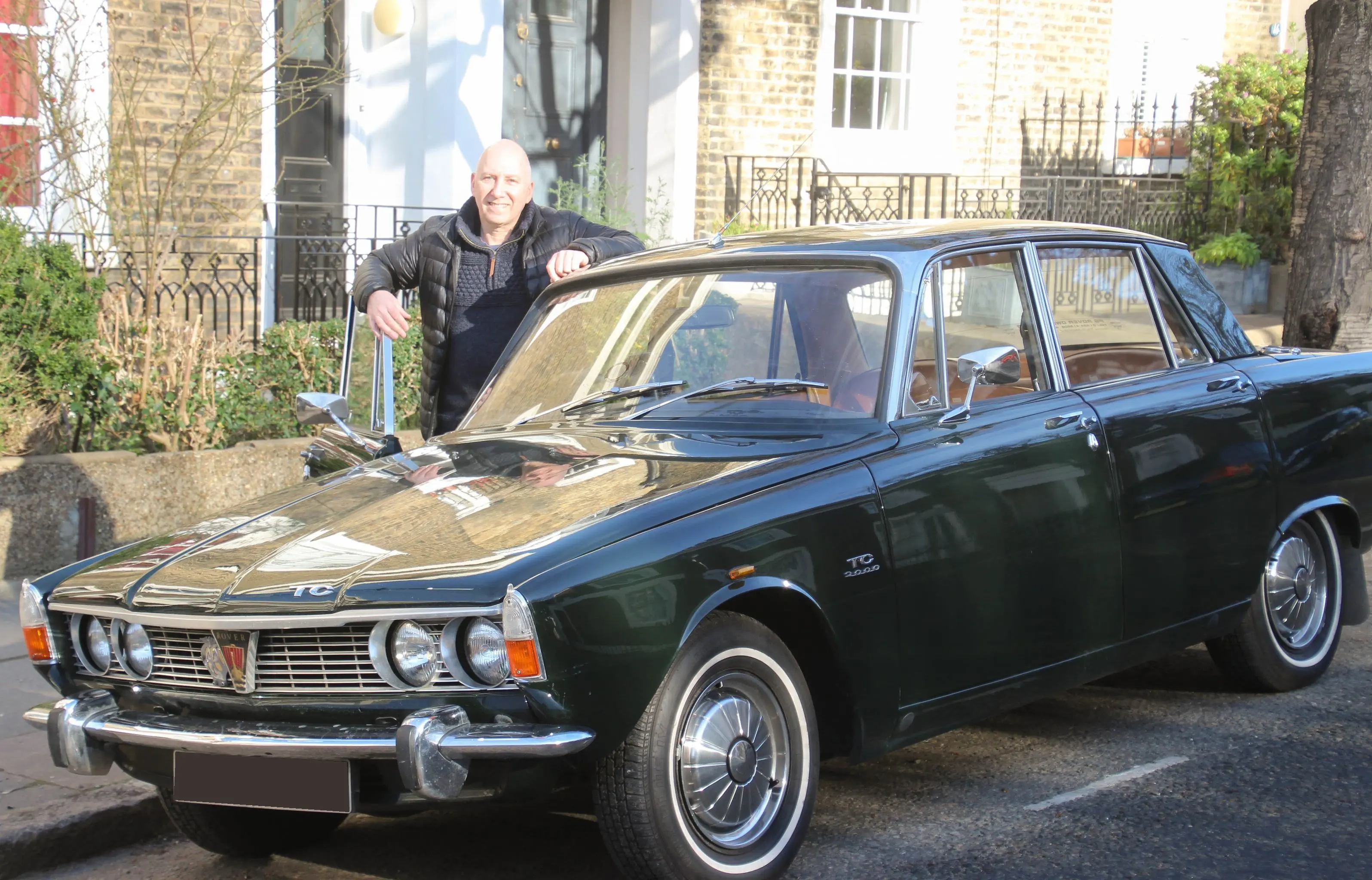 Man with car
