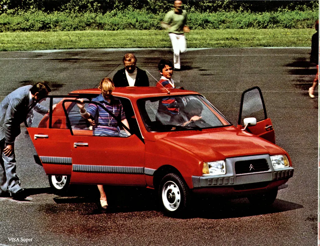 Red car