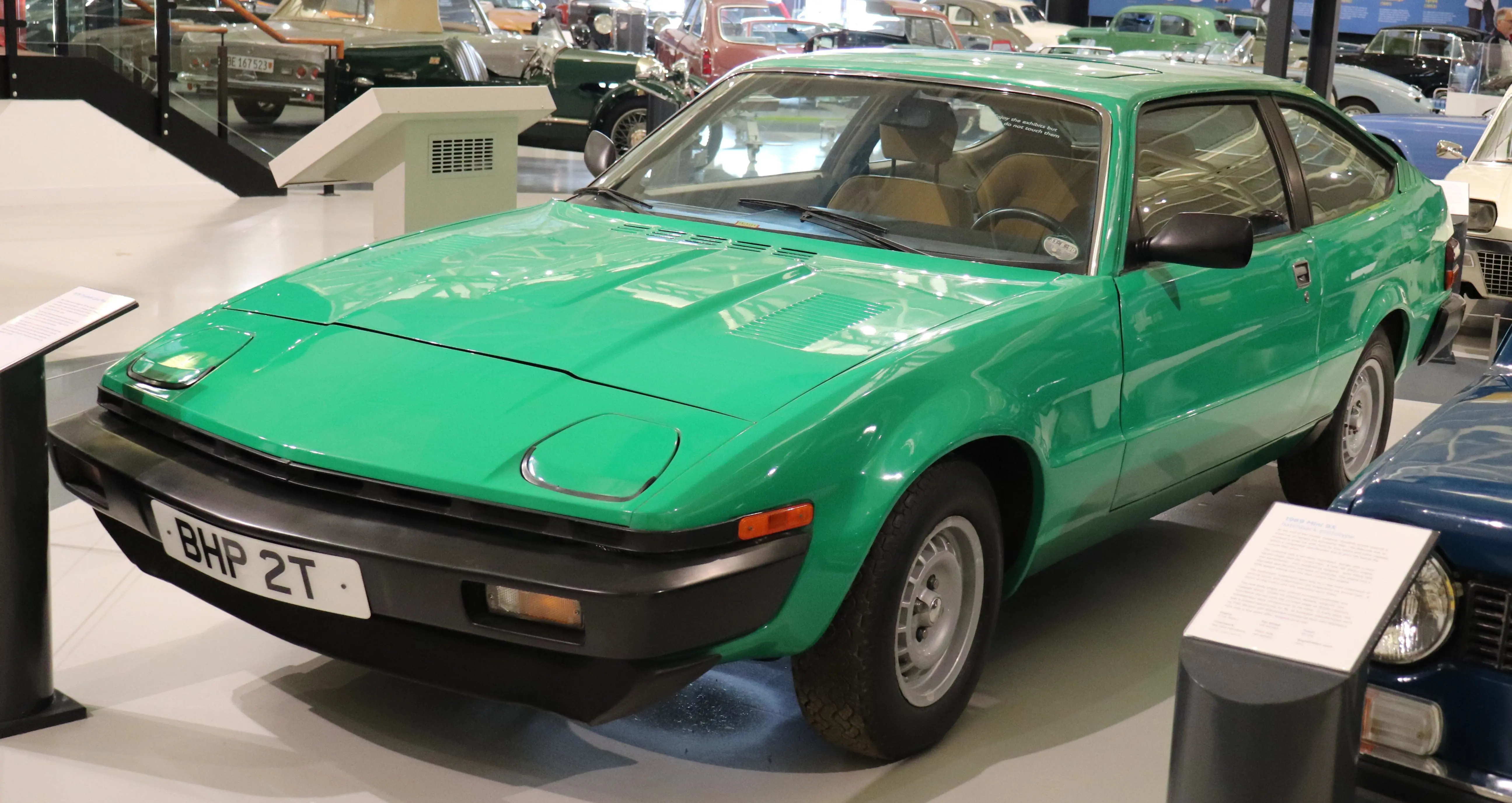 Green car