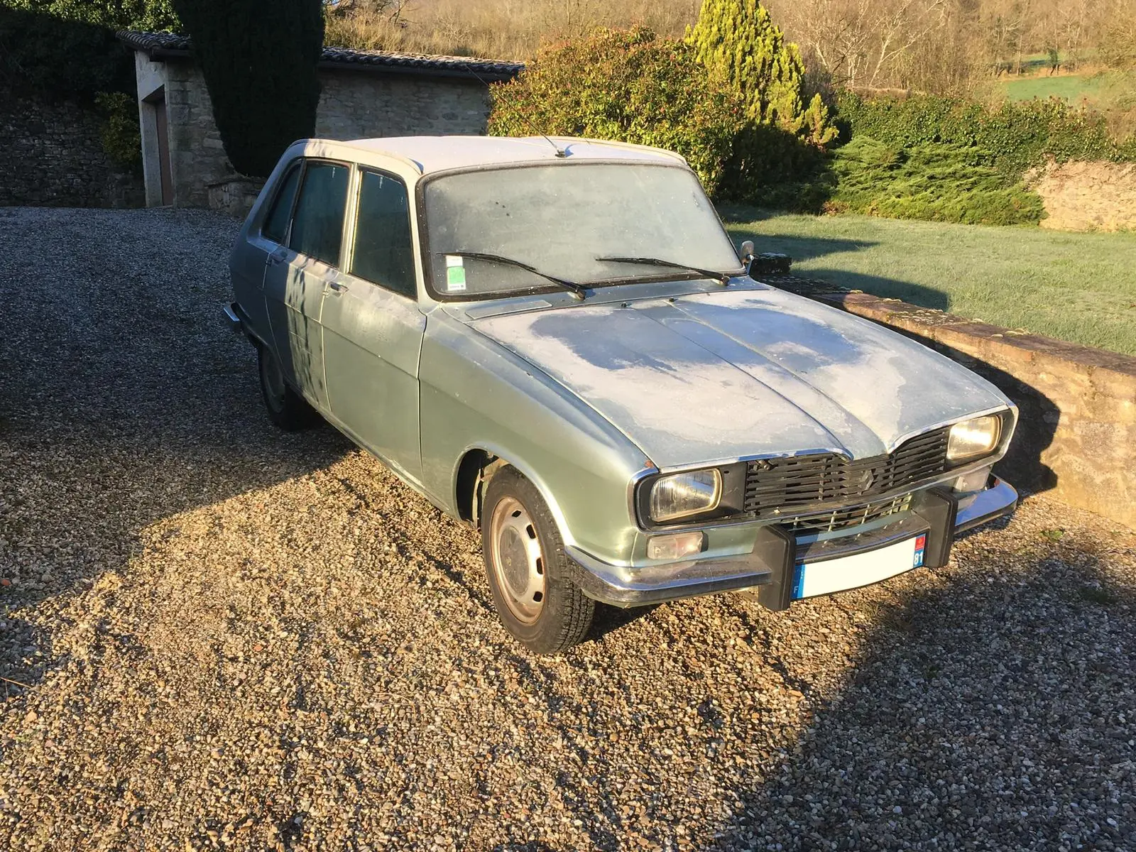 Silver car