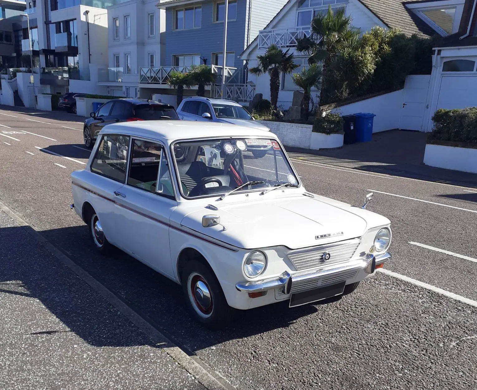 White car