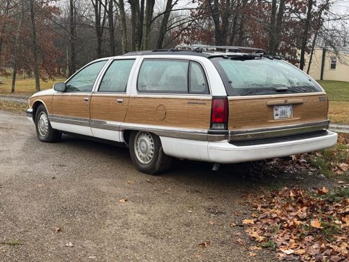 Buick Roadmaster parked