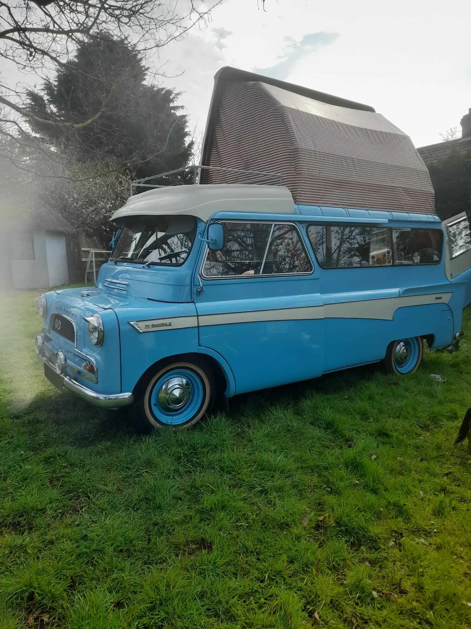 Blue truck