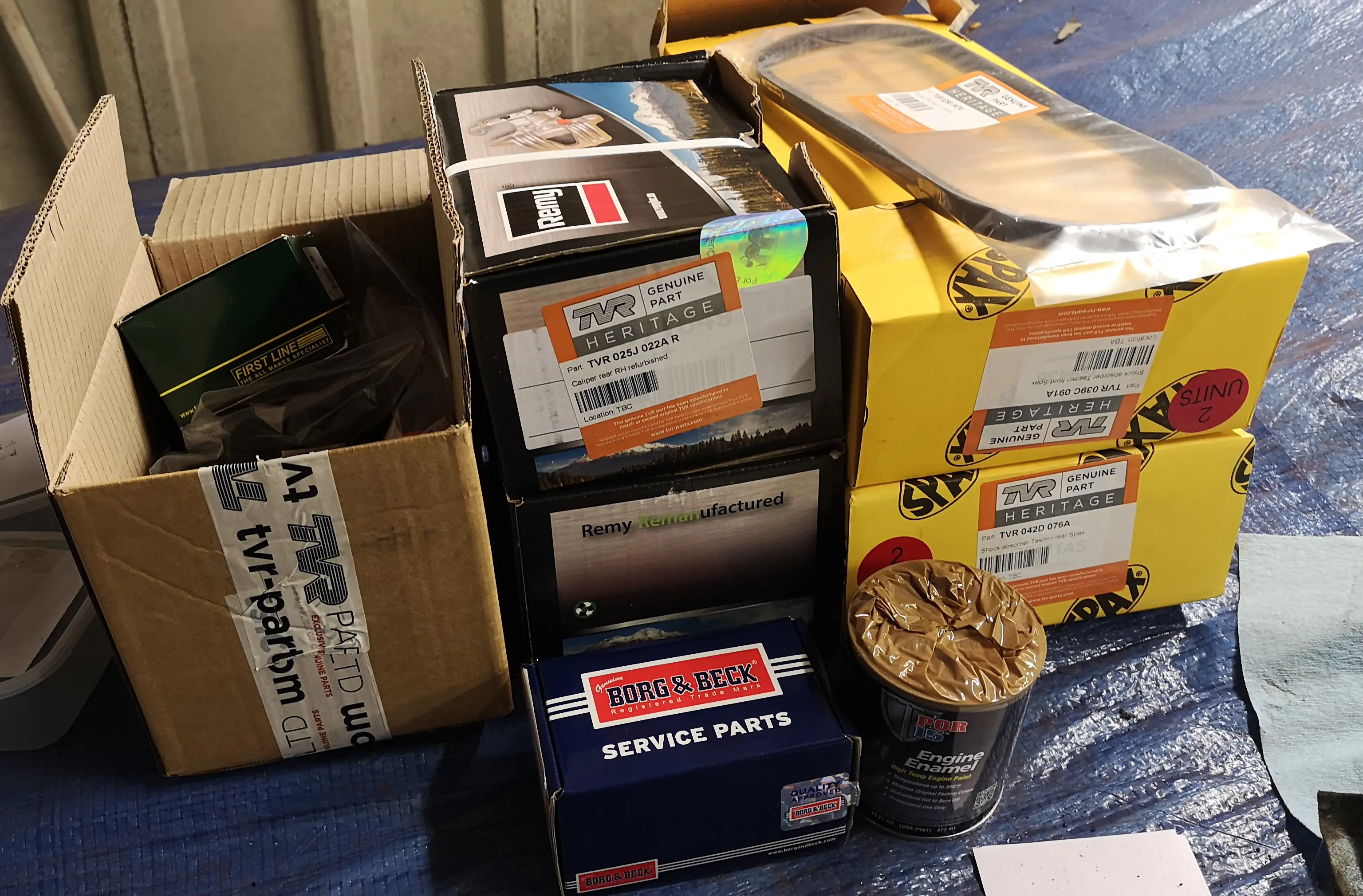 New parts