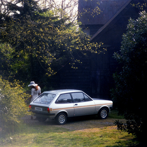 Silver Ford Fiesta at 50