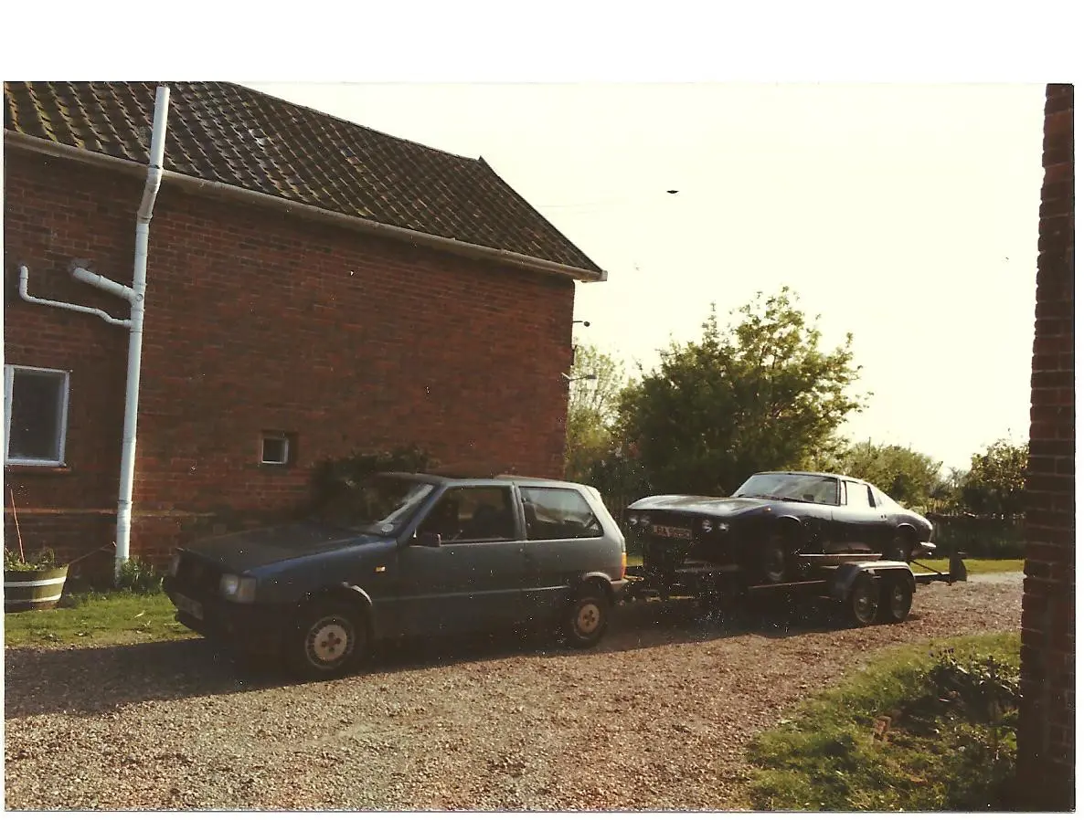 Grifo being towed