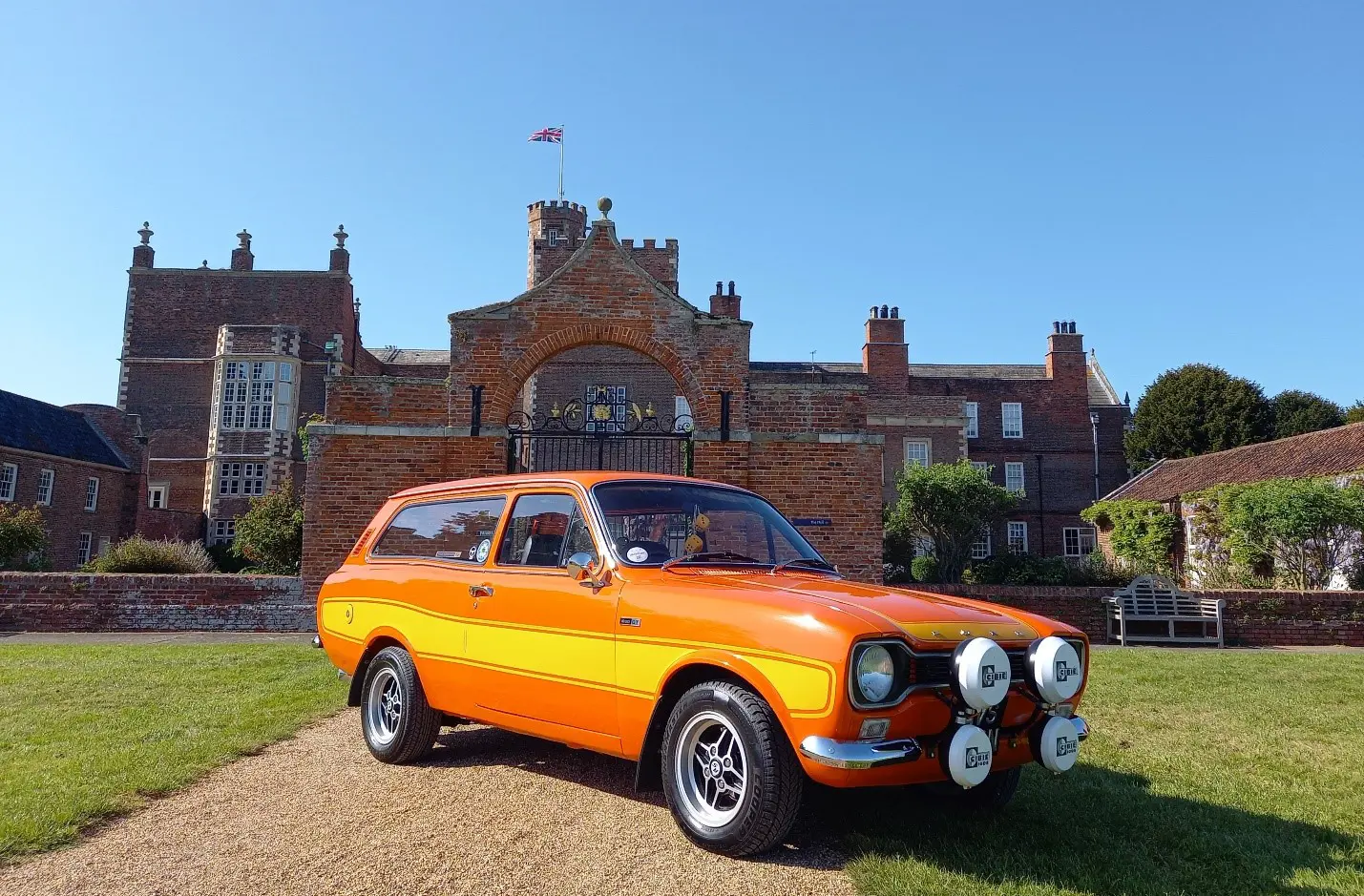 Orange Ford