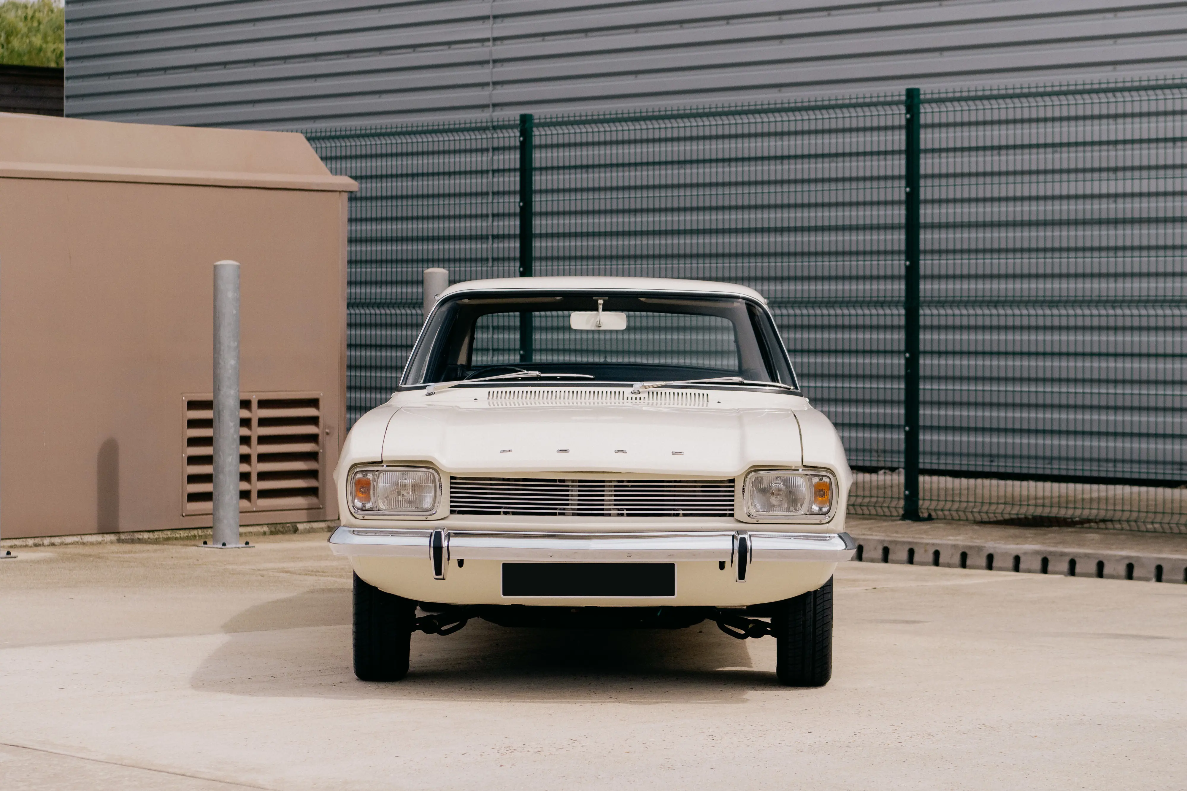 White car
