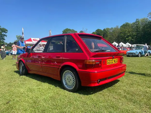 Red car