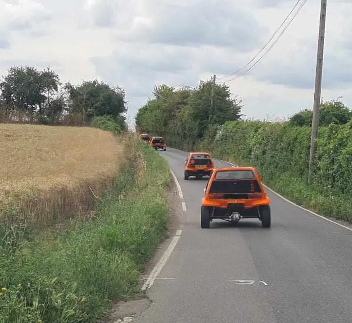 Orange cars