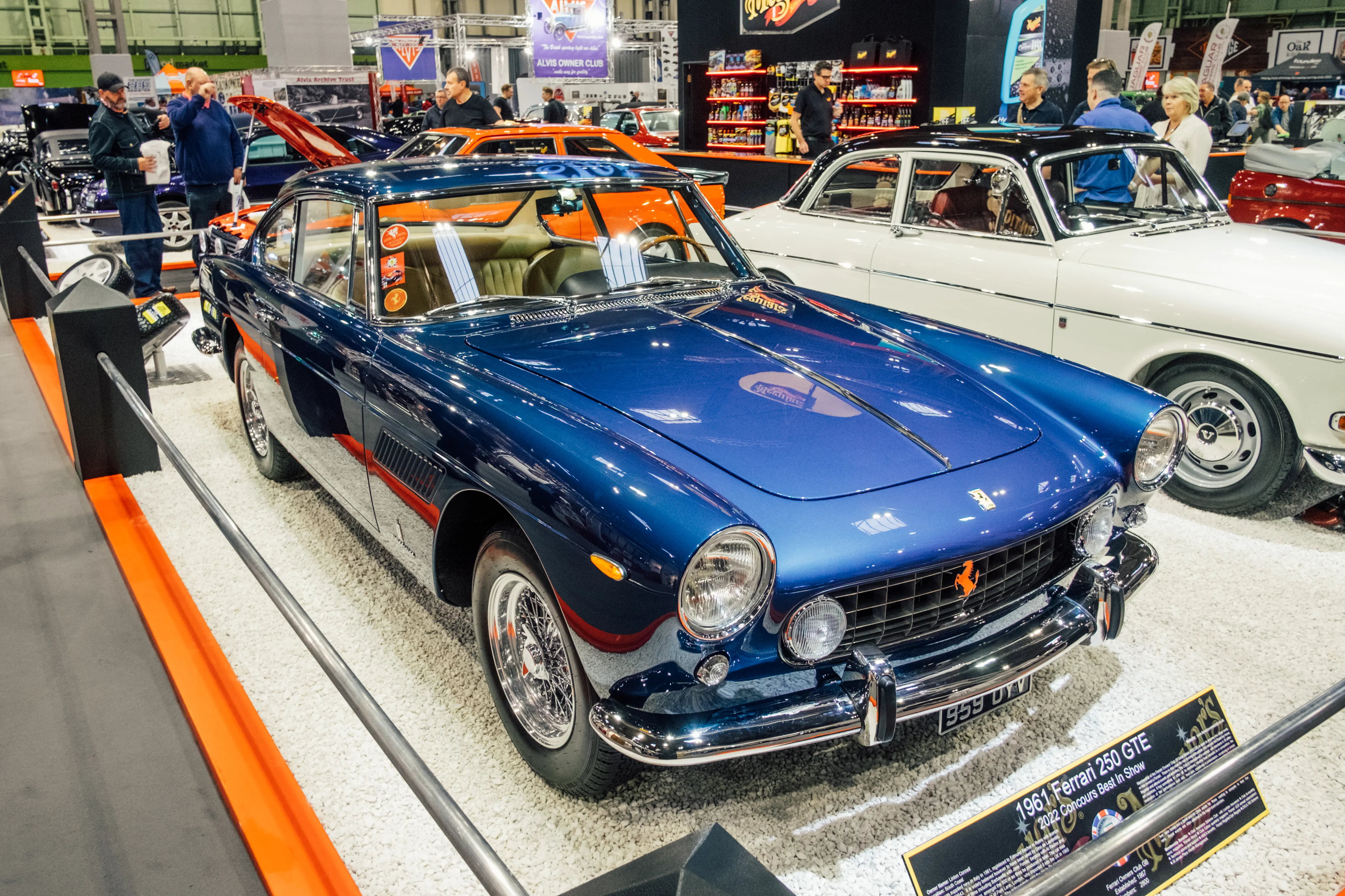 Blue Classic Car