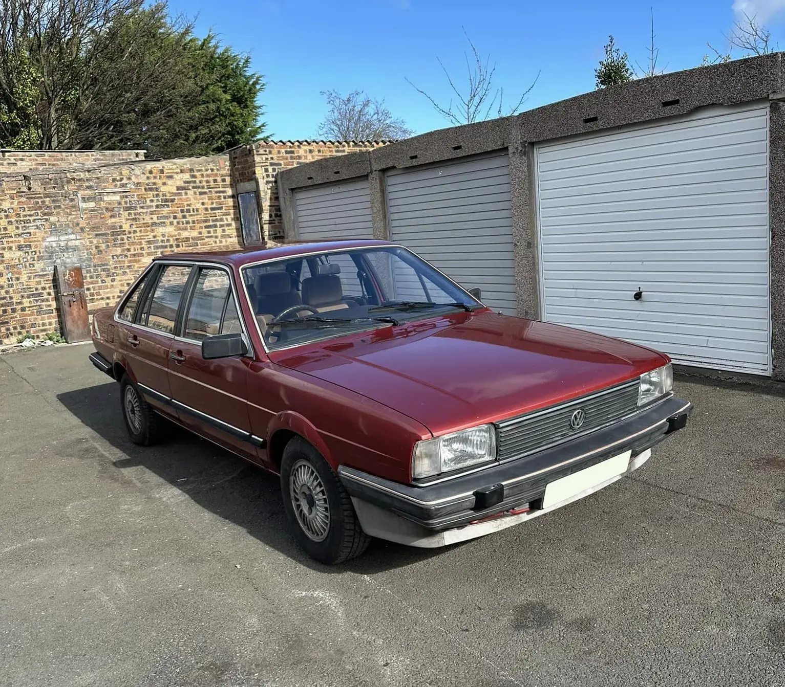 Red car