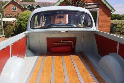 1955 Vauxhall Velox truck bed