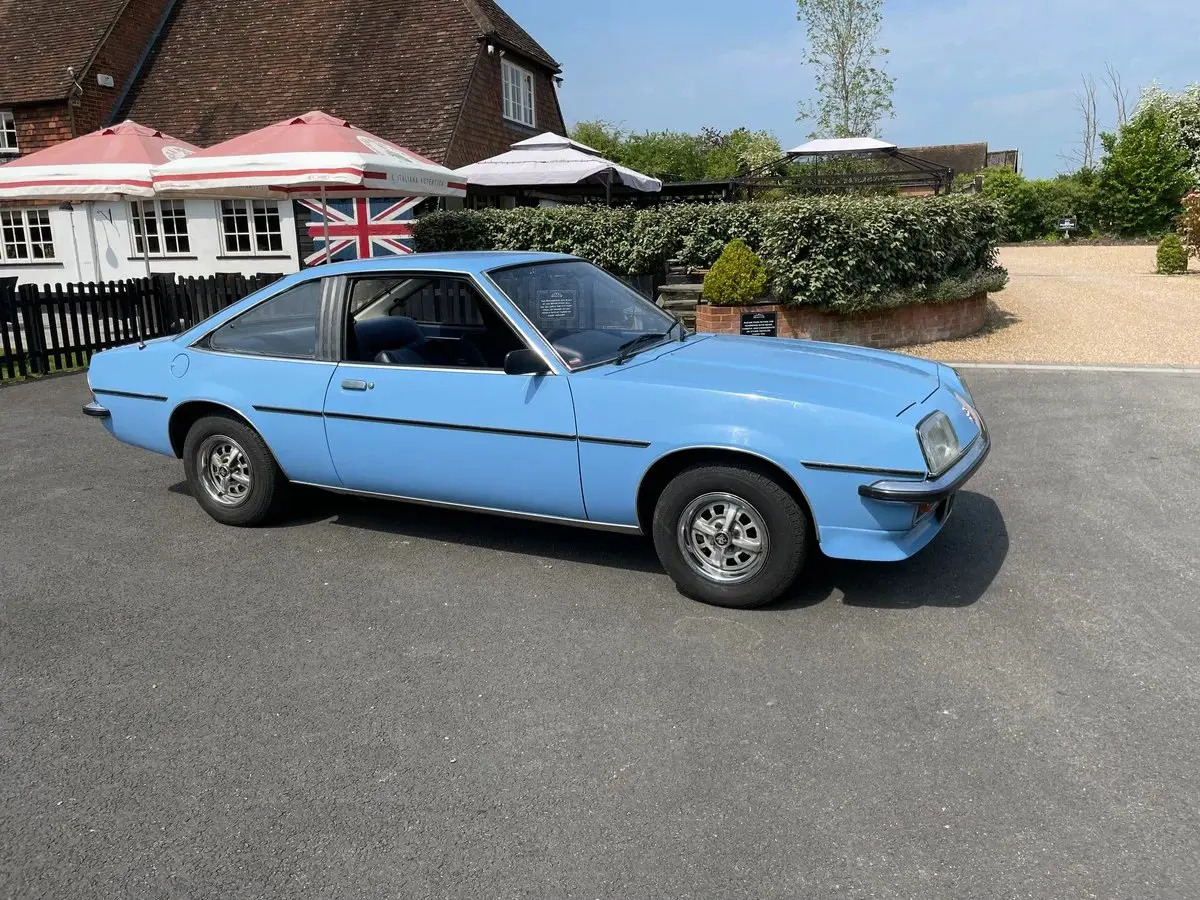 Blue car