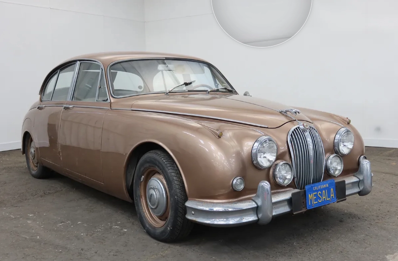 Brown car