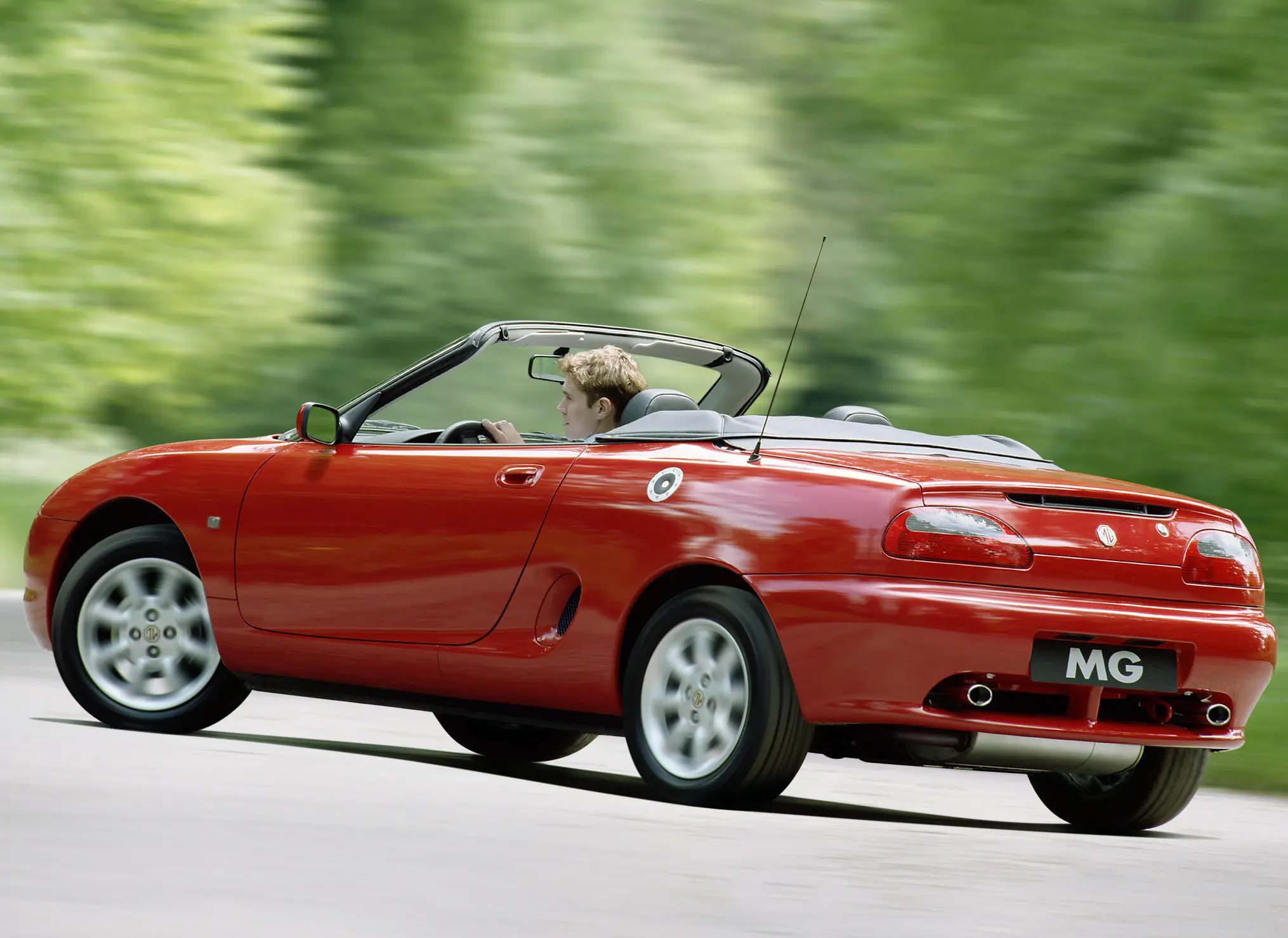 Red car
