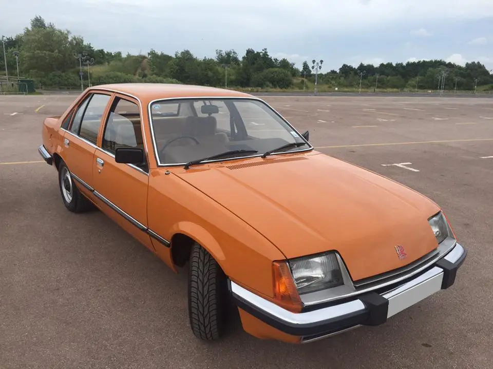 Orange car