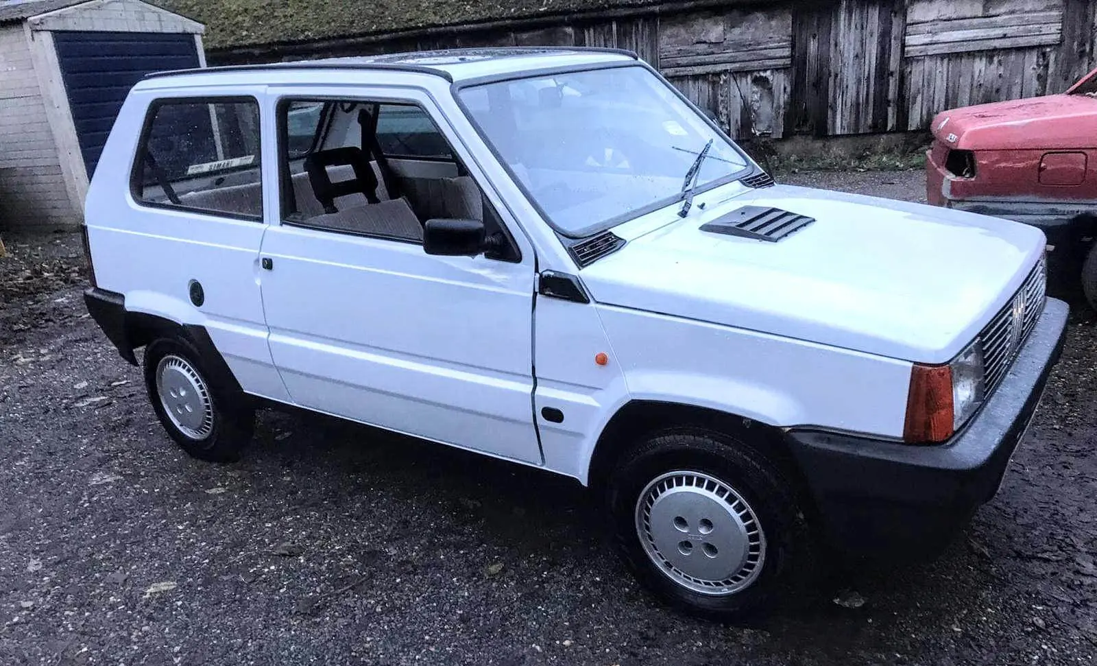 White Car