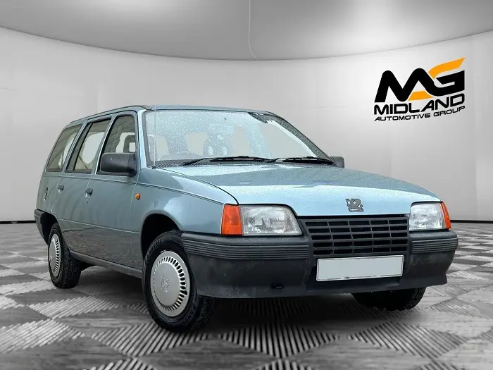 Blue car