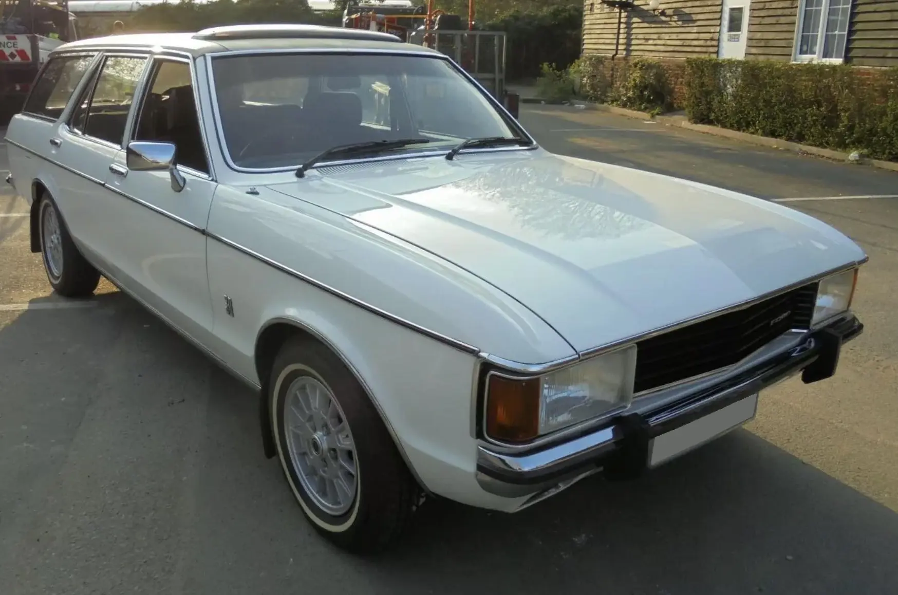 White car