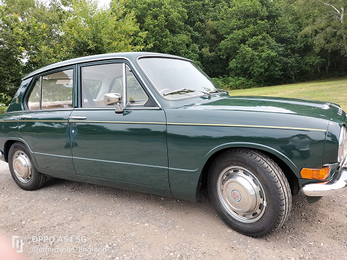 Green car