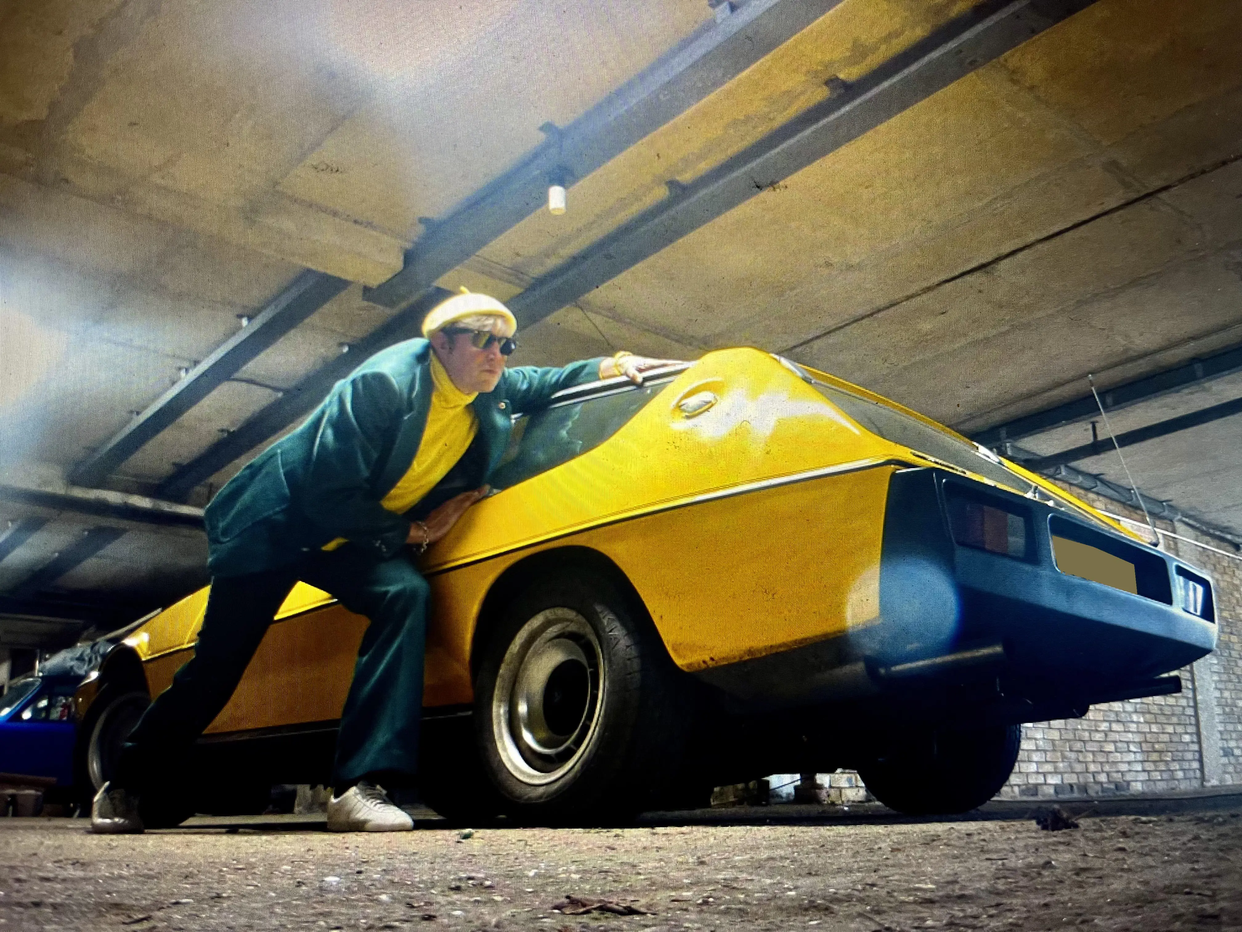 Yellow car