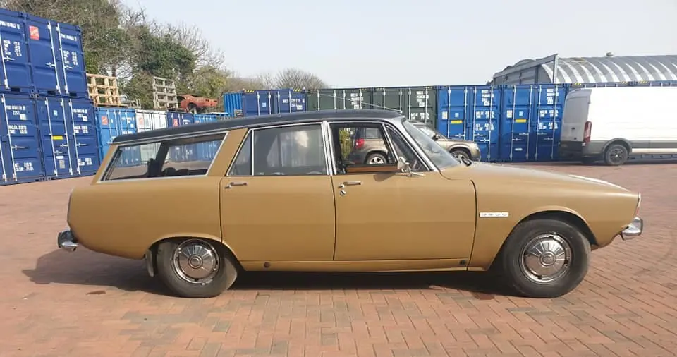 Brown car