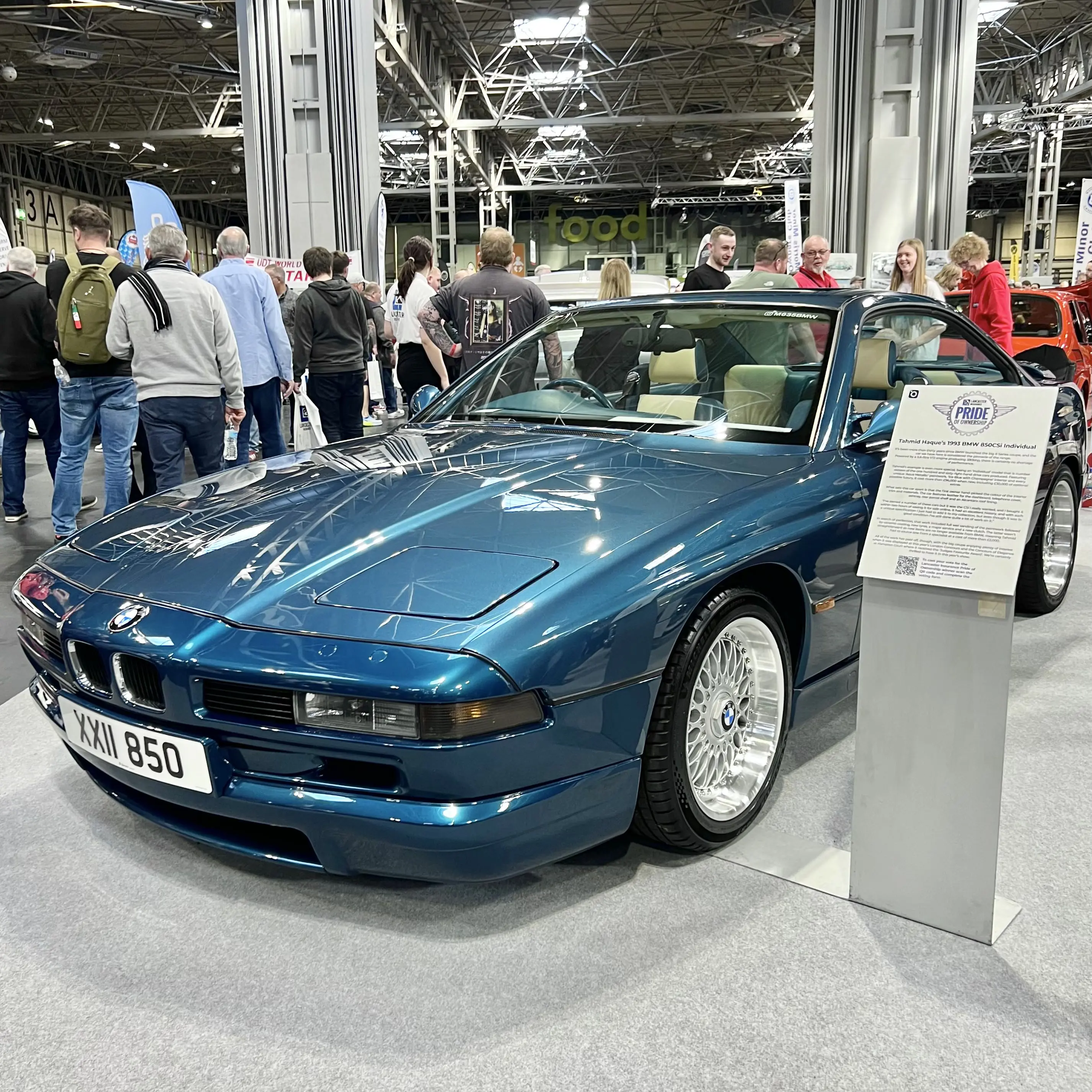 Blue car